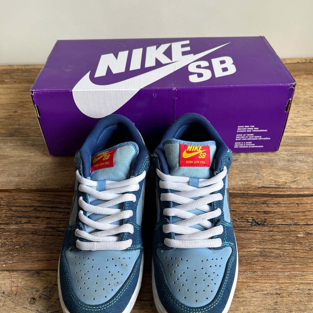 Nike SB Dunk Low x Why So Sad? ‘The Predatory Bird’ Blue 6Y